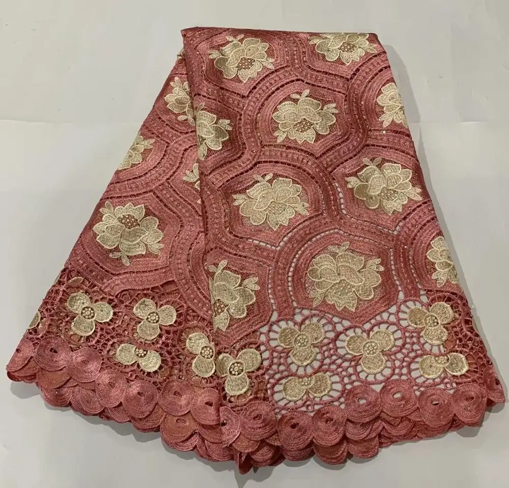 Новинка швейцарская вуаль кружевная ткань Высококачественная французская