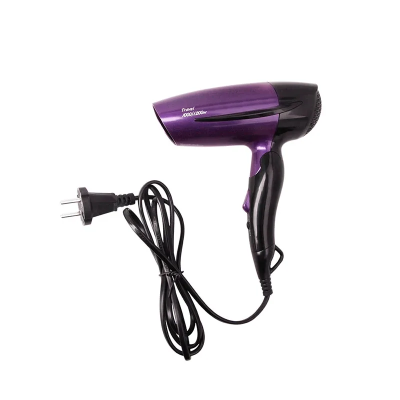 Новый портативный складной фен для волос двойное напряжение 110 240 В/220 В 1000 Вт/1200 Вт