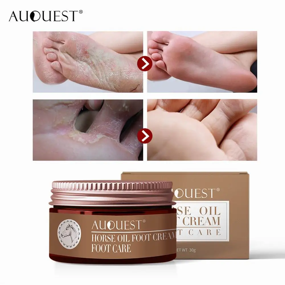 

Horse Oil Foot Cream Foot Care Cream Deeply Moisturizing For Dead Skin Cracked Heels Foot Skin Care Foot Cream