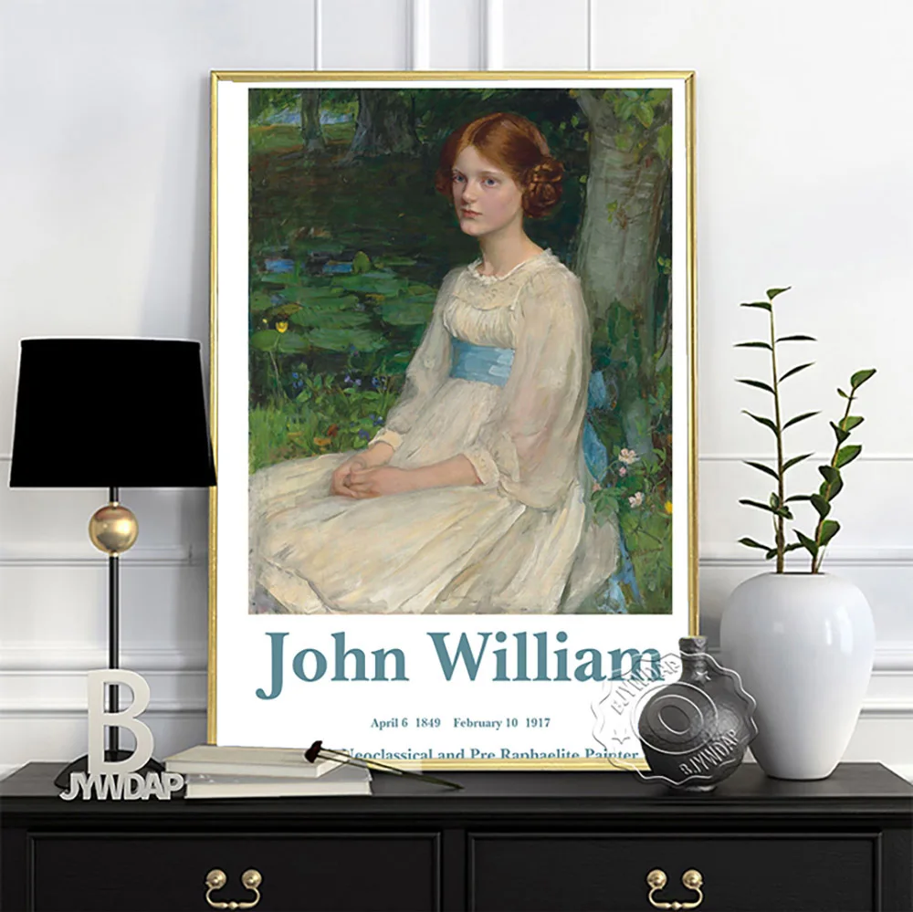 Постер John William Waterhouse Circe предлагает чашку Улисса масляной живописи принты