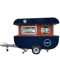 concession food truck trailers fully equipped airstream camping trailer food vending cart for sale
