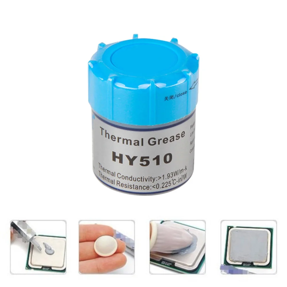 HY510 Тепловая силиконовая паста Теплопроводящая теплоотвод для cpu GPU чипсет кулер