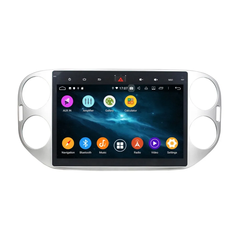Android 9 4 Гб ram Автомобильный gps автомобильный dvd плеер с навигацией плеер для Volkswagen VW Tiguan 2010 2011- лента мультимедиа плеер блок