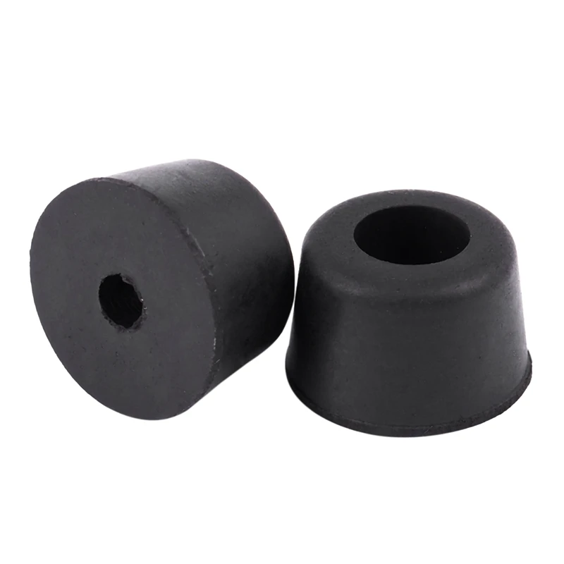 20 шт Универсальные конические резиновые ножки Бампер Шайба 9 мм x 14 черный |