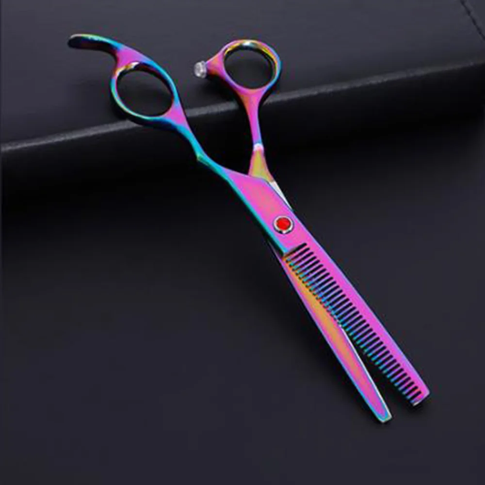 Ножницы для стрижки домашних собак изогнутые ножницы с острым краем кошек