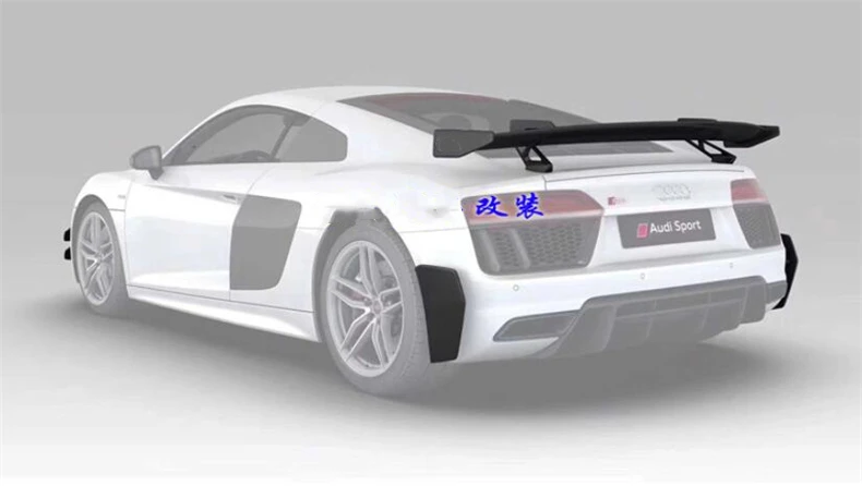 Настоящий спойлер из углеродного волокна для Audi R8 V8 V10 GT 2007 2022 Высокое качество