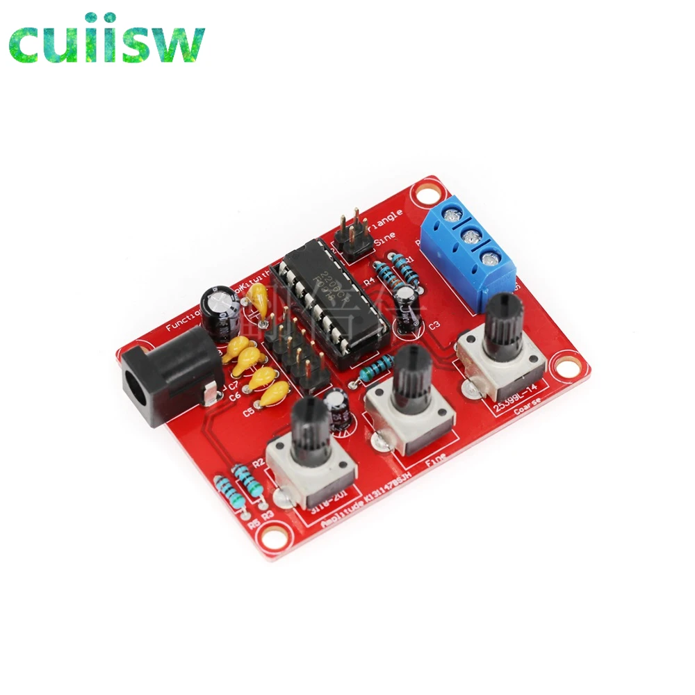 Генератор сигналов XR2206 функциональный синусоидальный/прямоугольный генератор