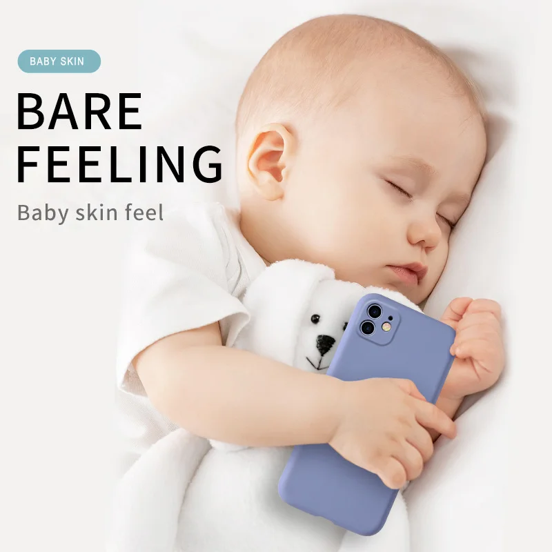 

Original Liquid Silicone Luxury Case For Apple iPhone 11 Pro Max 7 8 Plus XR X XS MAX Back Cover Candy Color Shockproof Cases