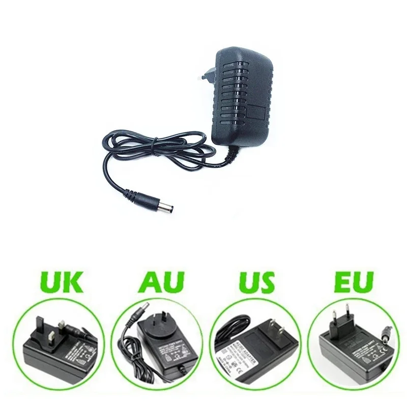 

110-240V AC To DC Adapter 12V 2A Power Adaptor Charger Universal Switching Supply 12 Volt LED Light Strip Plug