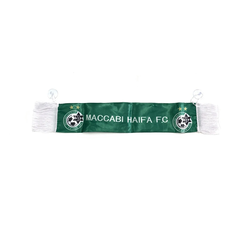 

8x50cm Maccabi Haifa FC Scarf for Car Window Decoration