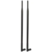 wifi antenna 12dbi 2 4ghz with rp sma connector for wireless network router etc 2 pack