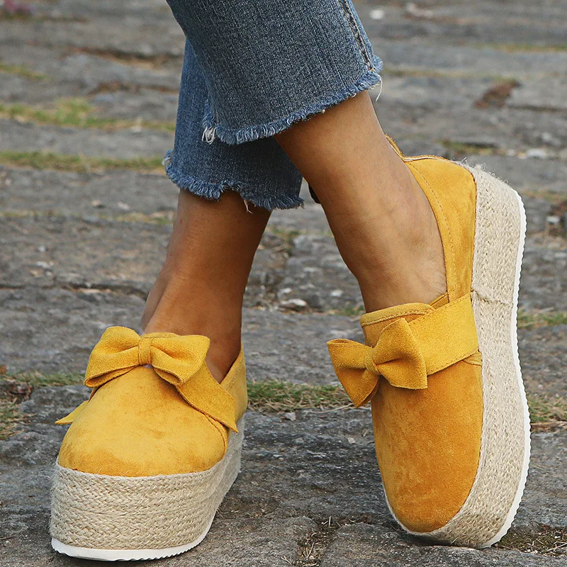 Женские криперы Обувь на платформе Весенняя женская обувь плоской подошве