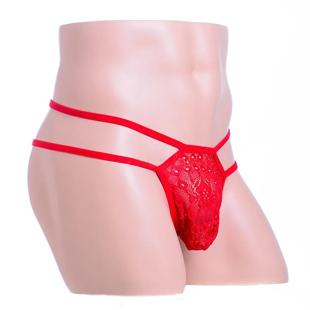 

T-back Brief Thong Underpants Underwear Breathable G-string Knickers Lace
