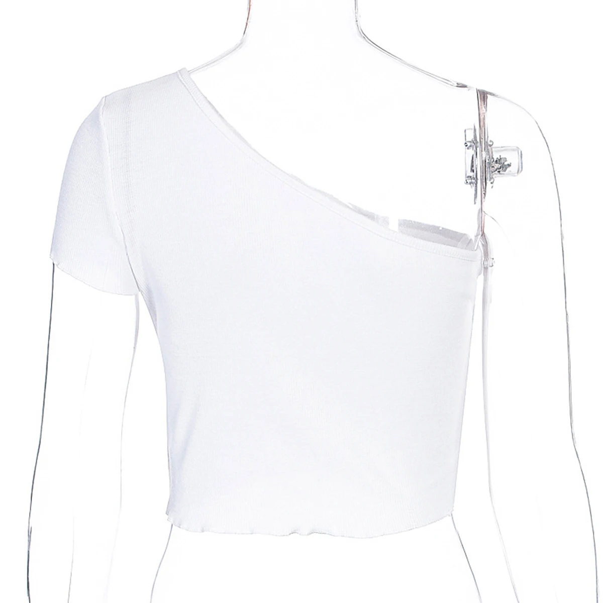 Новое поступление женские летние косая майка с открытыми плечами женский