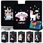 Складной чехол-подставка чехол для планшета Samsung Galaxy Tab A A6 7,0 10,1 дюймовA 9,7 10,1 10,5 InchTab E 9,6 дюймаTab S5e 10,5 дюймов + подставка для ручек