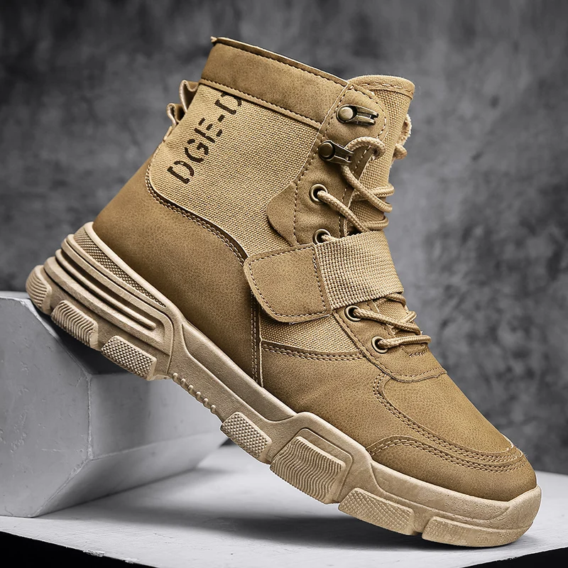 

Men High-Top PU Leather Shoes Thick Sole Casual Sneakers Autumn Outdoor Jogging Zapatillas Hombre 2802 Vip Link For Dropshipping