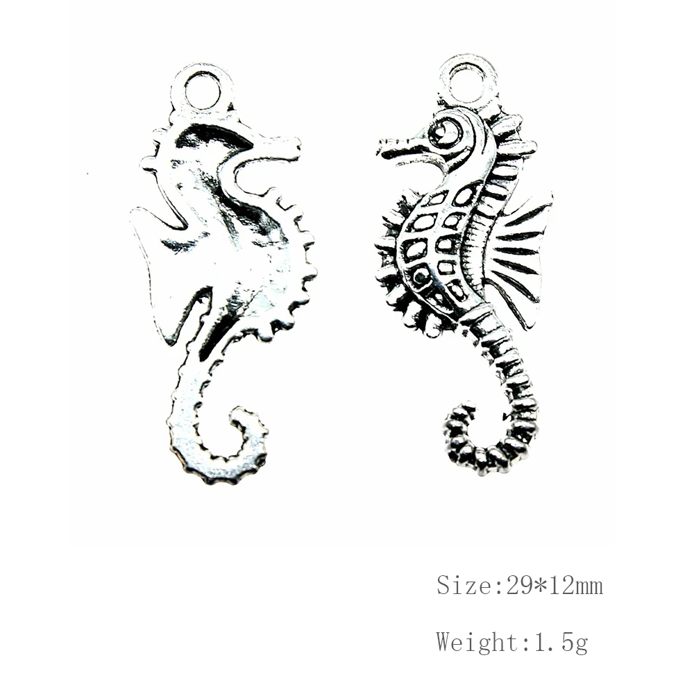 

Malzahar 20 Pieces Hippocampal Jewelry Findings Components Diy Jewelry Making Accessories