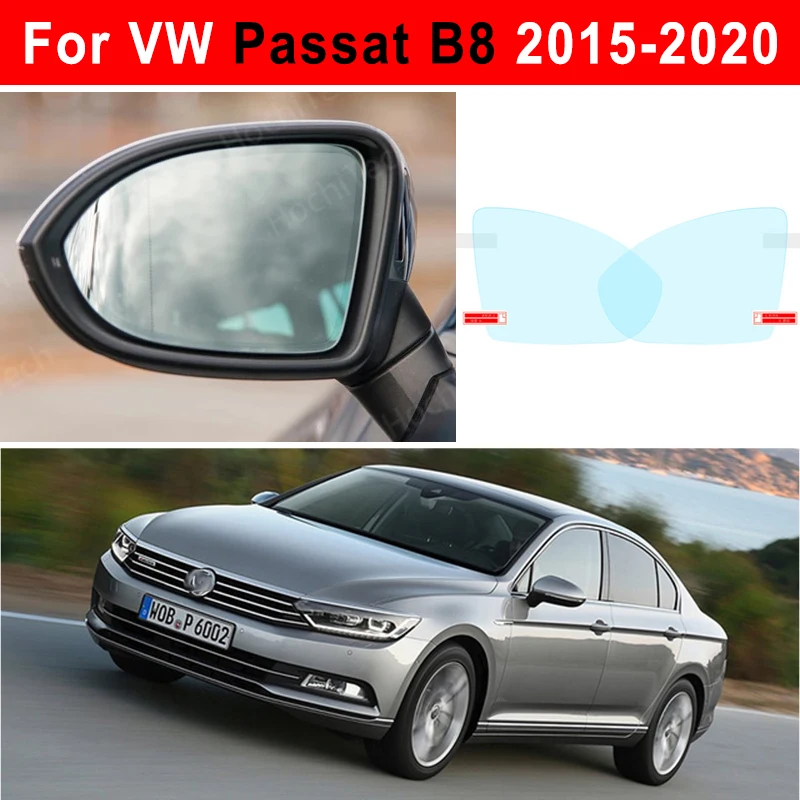 Противотуманная непромокаемая пленка на зеркало заднего вида наклейка для Volkswagen