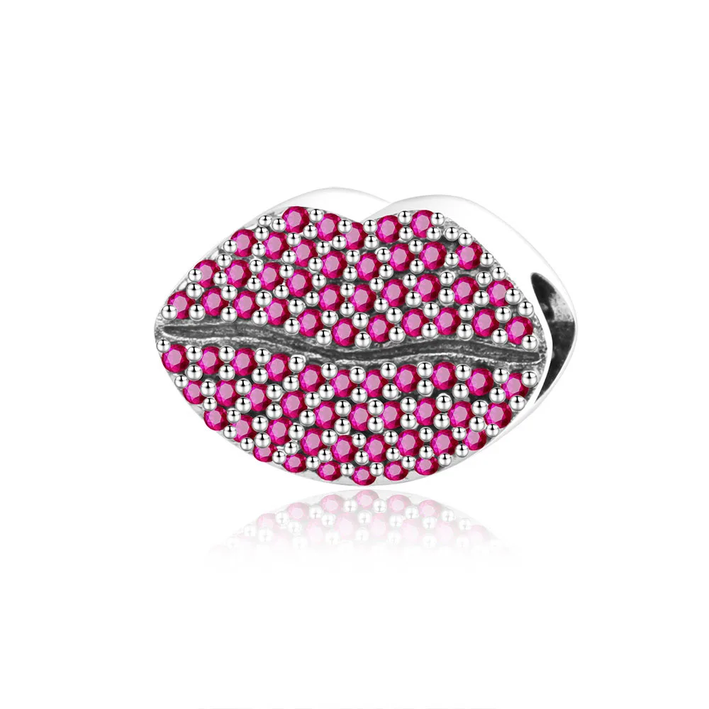 Женский браслет из серебра 925 пробы с подвеской|beads fit|original pandoraoriginal pandora charms |