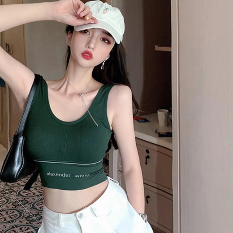 Новинка модный жилет AW женский бюстгальтер хлопковая модная куртка | Женская