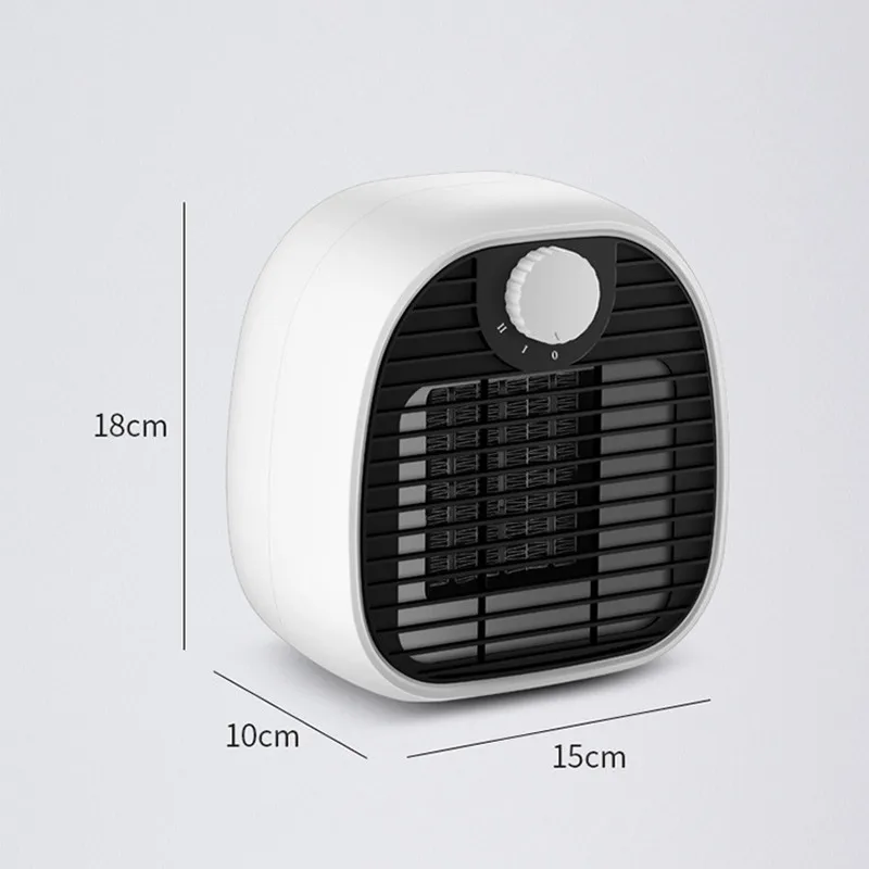 2020 New Electric Heater Household 1000w High-power Desktop Energy-saving Heating Fan Quickly Heats Up In 3 Seconds | Бытовая техника