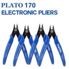Ручные инструменты PLATO 170, кусачки с диагональю, пластиковые сопла, электронные кусачки для резки, кусачки с диагональным отверстием