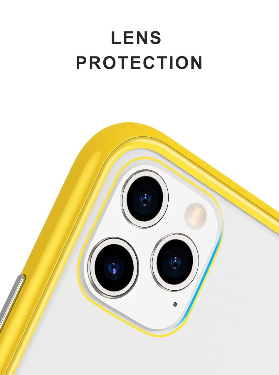 Мягкий Металлический магнитный чехол для телефона для iPhone 11 Pro XS Max XR X, мягкий ПК Жесткий чехол s для iPhone 8 7 Plus, крепкий цветной чехол Простой и стильный, легкий, роскошный чехол для мобильного телефона