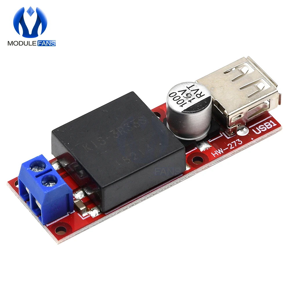 USB преобразователь с выходным напряжением 5 В системная плата DC 7 в 24 до 3 А