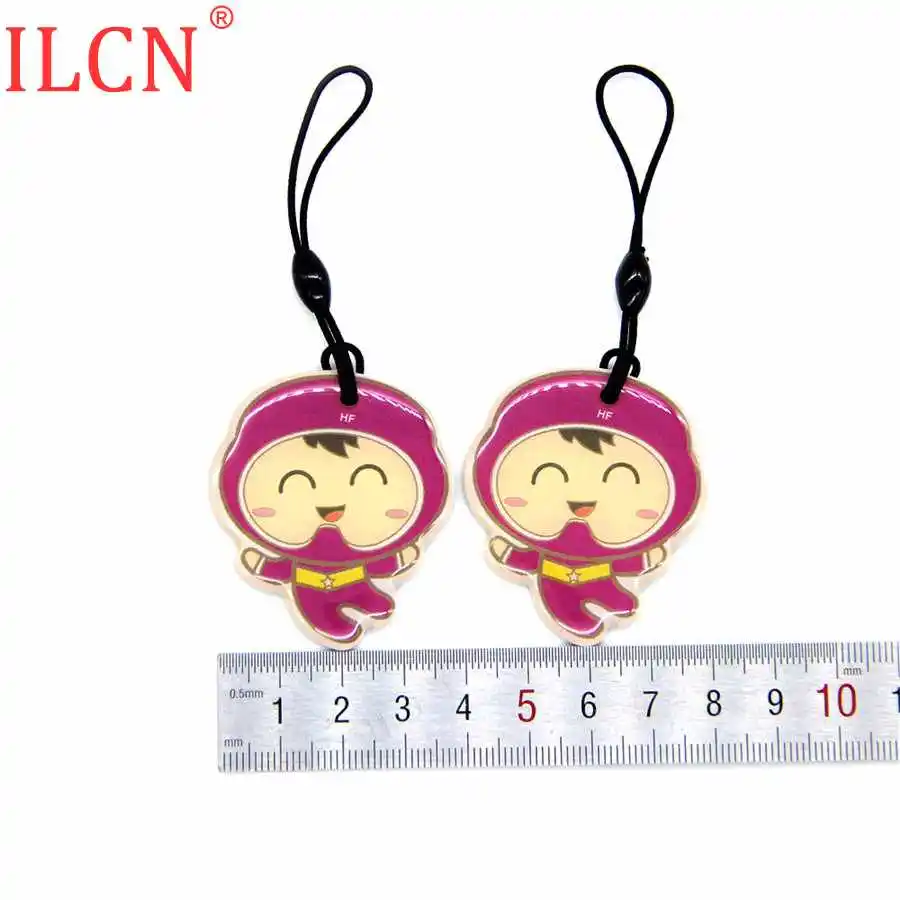 125khz ID Rewritable Writable Blank Copy Card Keyfob Key Fobs Proximity RFID T5577 T5557 T5200 Keychain Access Control 1pcs |