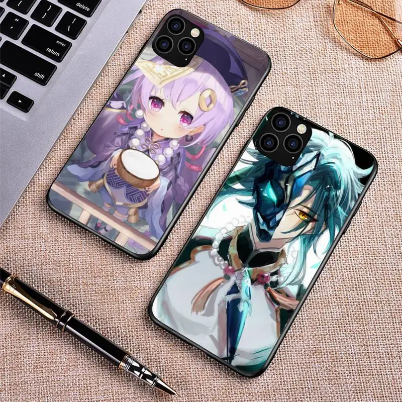 

Genshin impact Phone Case for iphone 11 pro max iPhone 12 13 Pro max XS MAX 6 6s 8 7 Plus X 2020 XR phone cases