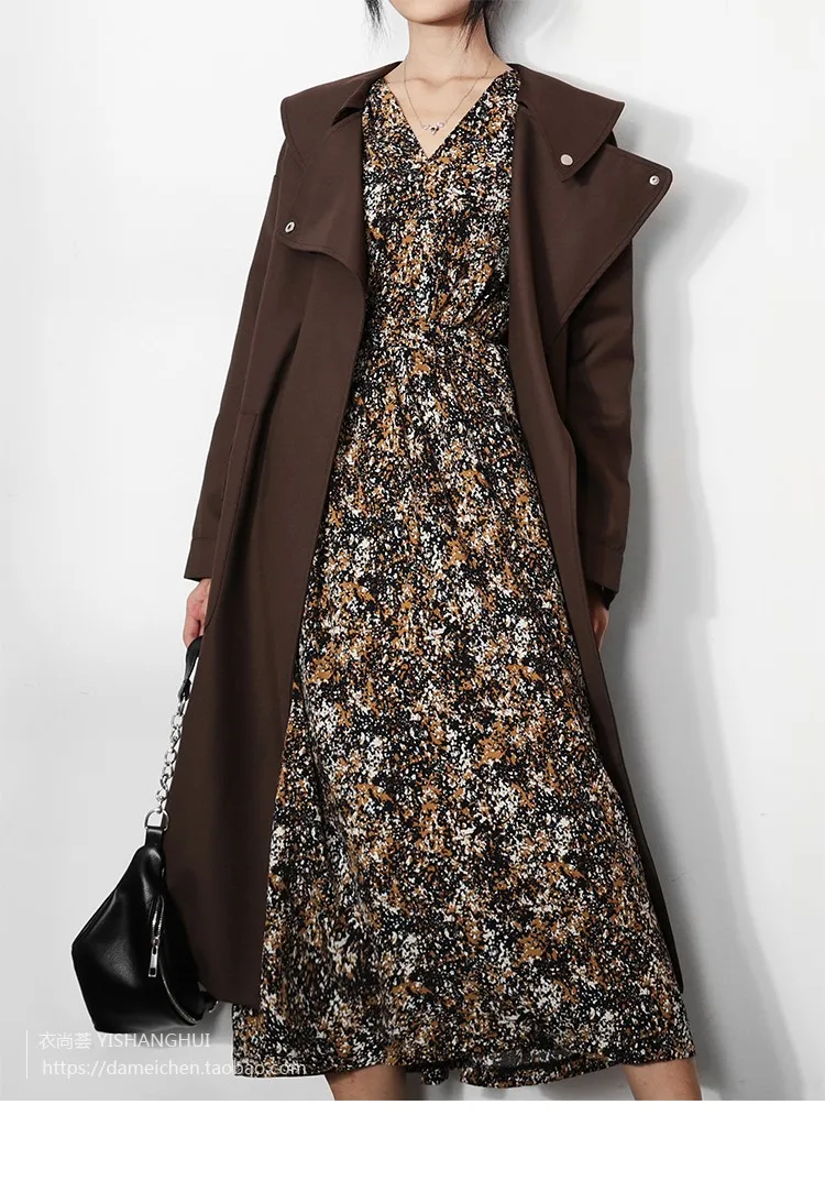 2020 весенние женские с модным принтом длинными рукавами и оборками для девочек