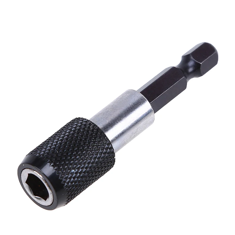 

Magnetic Extension Chuck Adapter with 1/4 Inch Hex Shank Quick Release Bar Socket Screwdriver Bit Holder Hardware Accessories