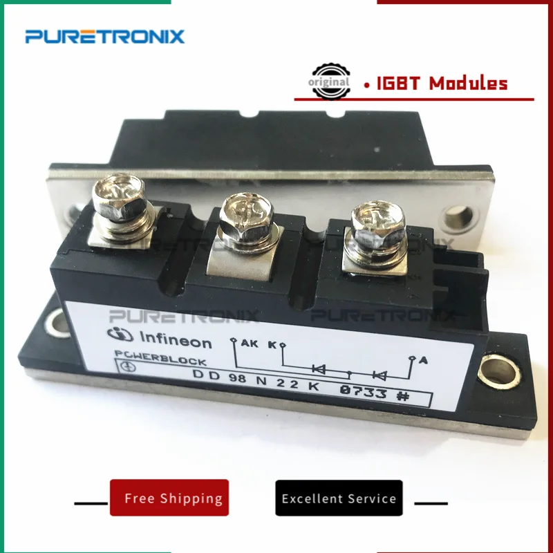 DD98N22K DD98N20K DD98N18K DD98N16K DD98N14K DD98N12K новый оригинальный модуль IGBT DD98N22K DD98N20K DD98N18K DD98N16K DD98N14K DD98N12K новый оригинальный модуль IGBT