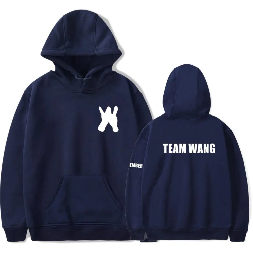 Модные специфические толстовки для отдыха пуловер корейский стиль Got7 K-pop фанаты