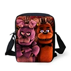 Сумки-мессенджеры для женщин с принтом пять ночей у Фредди