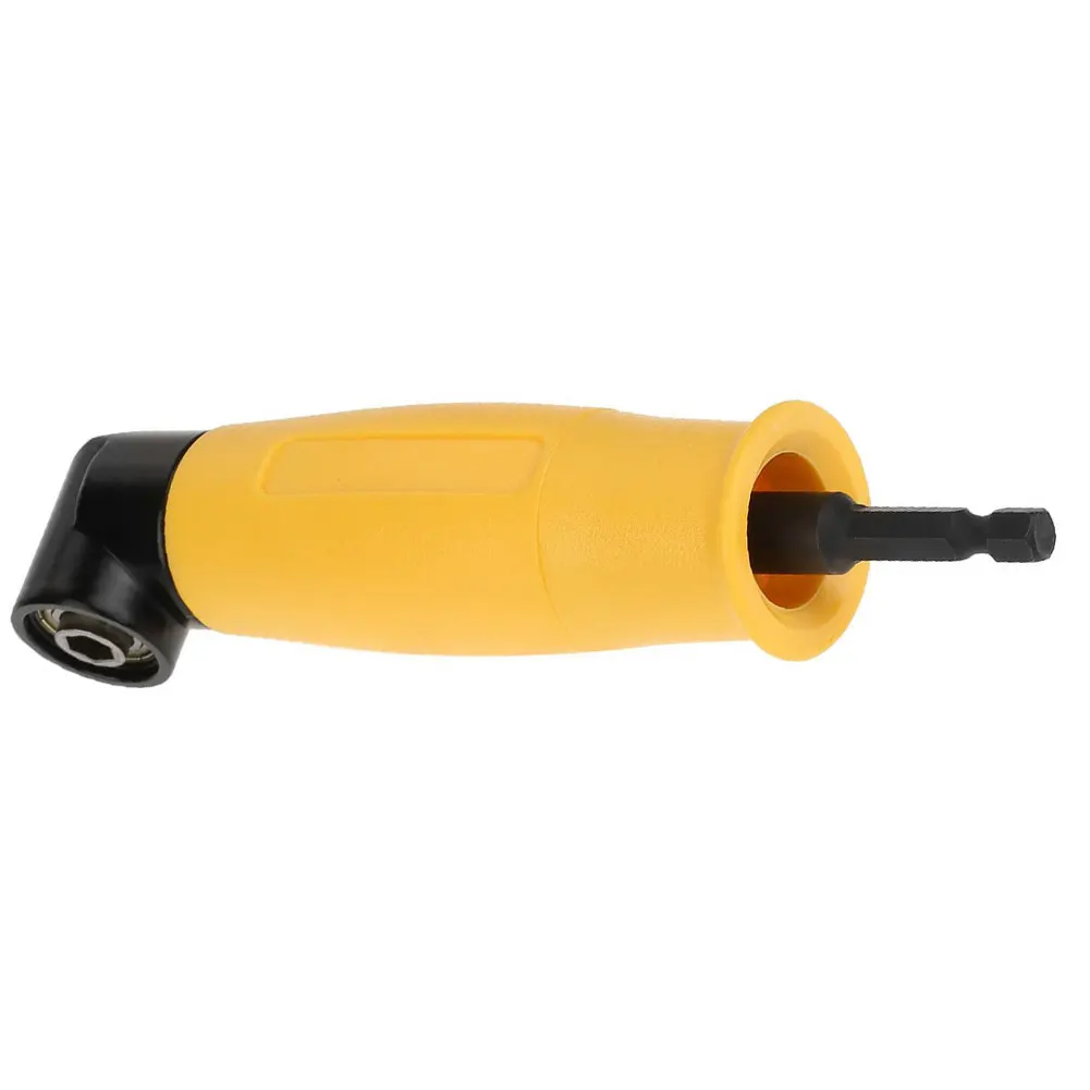 

1/4 Inch 90 Degree Angle Extension Screwdriver Drill Bit Right Angle Driver Power Socket Holder Adapter Right Angle Adapter