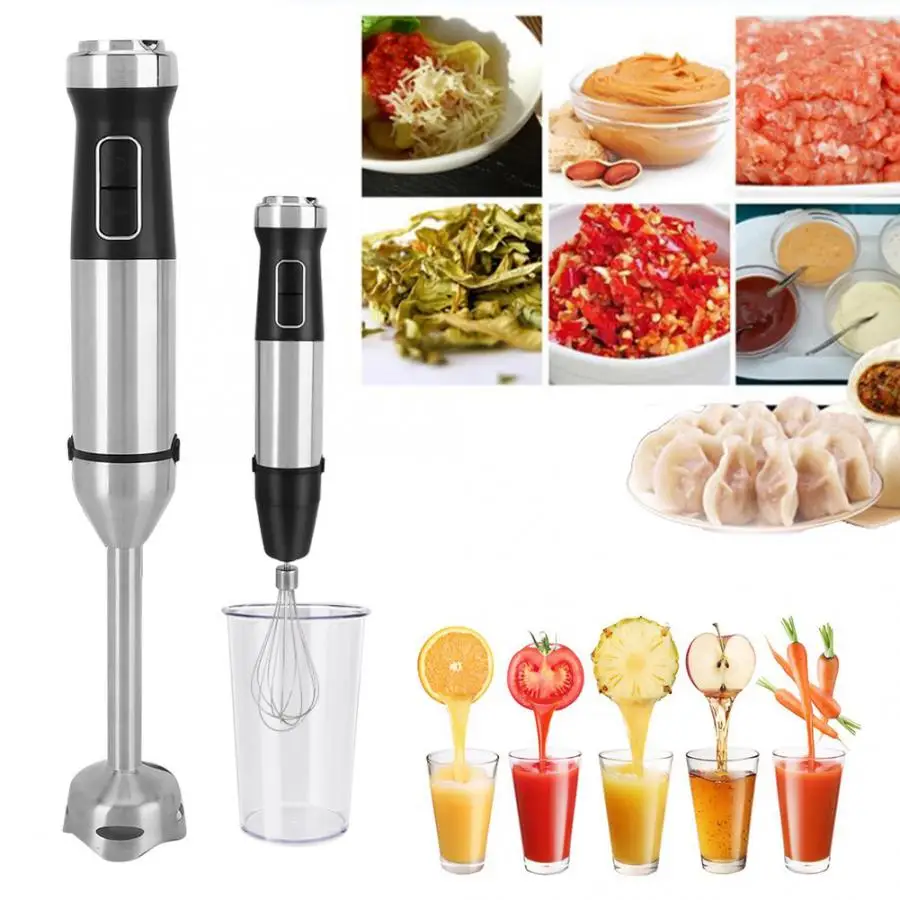 Ручной Мини-блендер 1100 Вт ручная соковыжималка миксер кухонный блендер