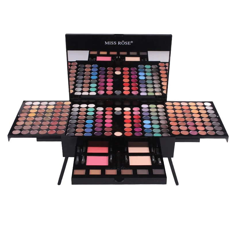 180 цветов косметическая пудра коробка для теней матовые телесные мерцающие тени