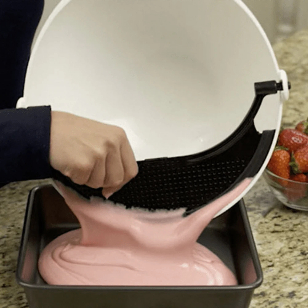 Многофункциональная миска для смешивания с перегородкой пластиковая салата