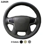 Чехол для автомобильного рулевого колеса, чехол для Toyota Land Cruiser 2016 2017 2018 2019 2020 Land Cruiser Prado 2018 2019