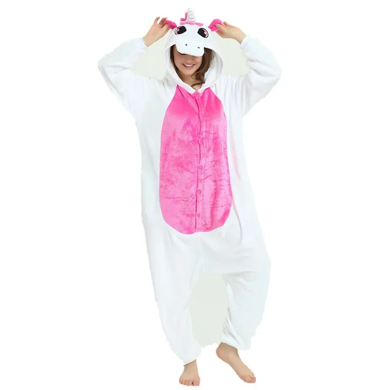 

Flannel Animal Piece Pajamas Men and Women Couple Pajamas Home Clothes Cosplay Ladies Clothing Cute Home Performance Clothing