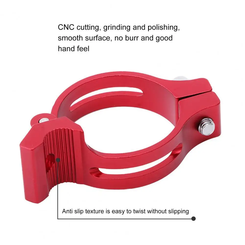 

Vibrant Color Cycling Accessory Front Derailleur Clamp Adjustable Braze for Bike Repair