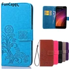 Чехол для Xiaomi Redmi 4X, роскошный чехол из искусственной кожи, чехол для телефона Xiaomi Redmi 4X, 4 X, силиконовый флип-кошелек, сумка для телефона