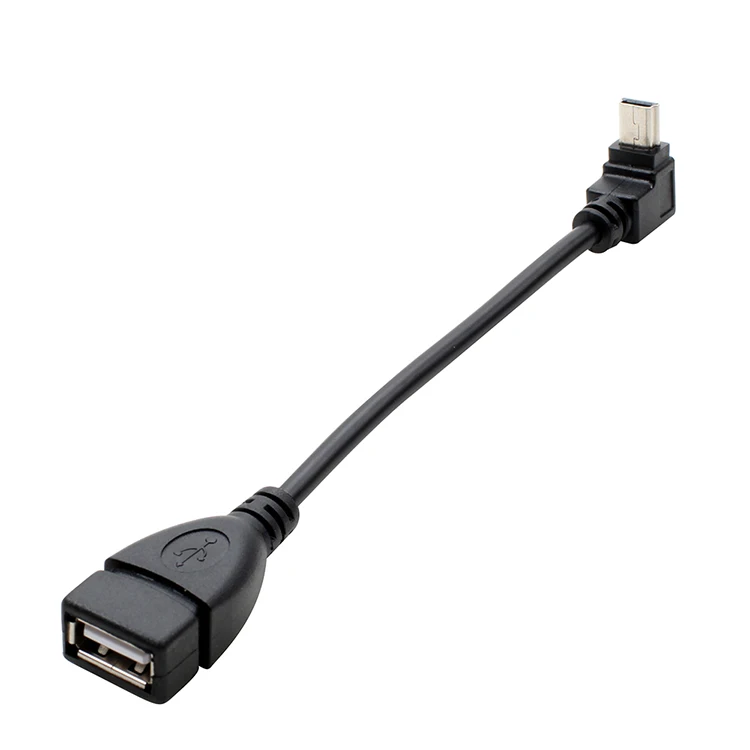 Мини 5P к USB 2 0 кабель конвертер адаптер для автомобиля аудио U диск OTG удлинитель