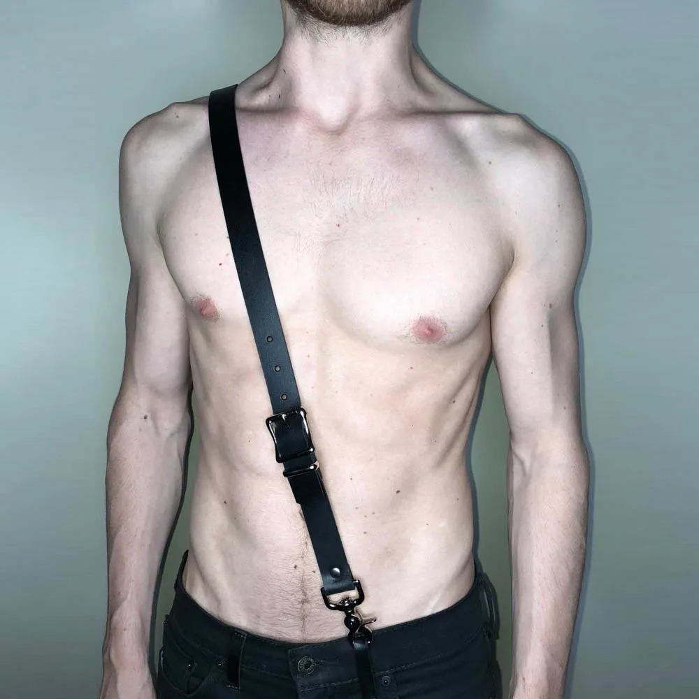 Пикантные Для мужчин гот гей Подвязки для взрослых секс Suspendersleather Регулируемый