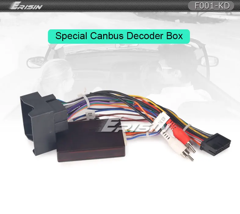 Erisin F001-KD специальный адаптер Can-bus Декодер для нашего DVD для автомобиля ford плеер для ES7766FB ES7566FB