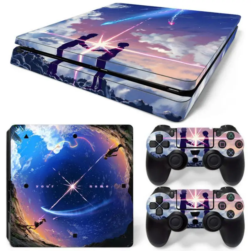 7 Новое поступление для PS4 тонкий стикер кожи для playstation 4 консоль и контроллеры для PS4 тонкий Геймпад контроллер наклейка - Цвет: 7
