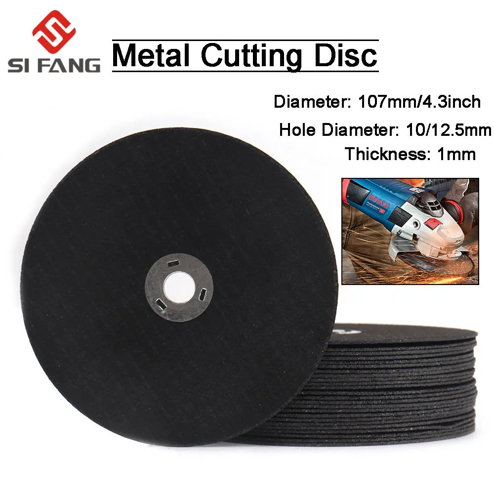 

1PC 4inch Cutting Disc Metal Cut Off Wheel Angle Grinder Fiber Reinforced Grinding Blade Cutter for Metal Iron 107mm