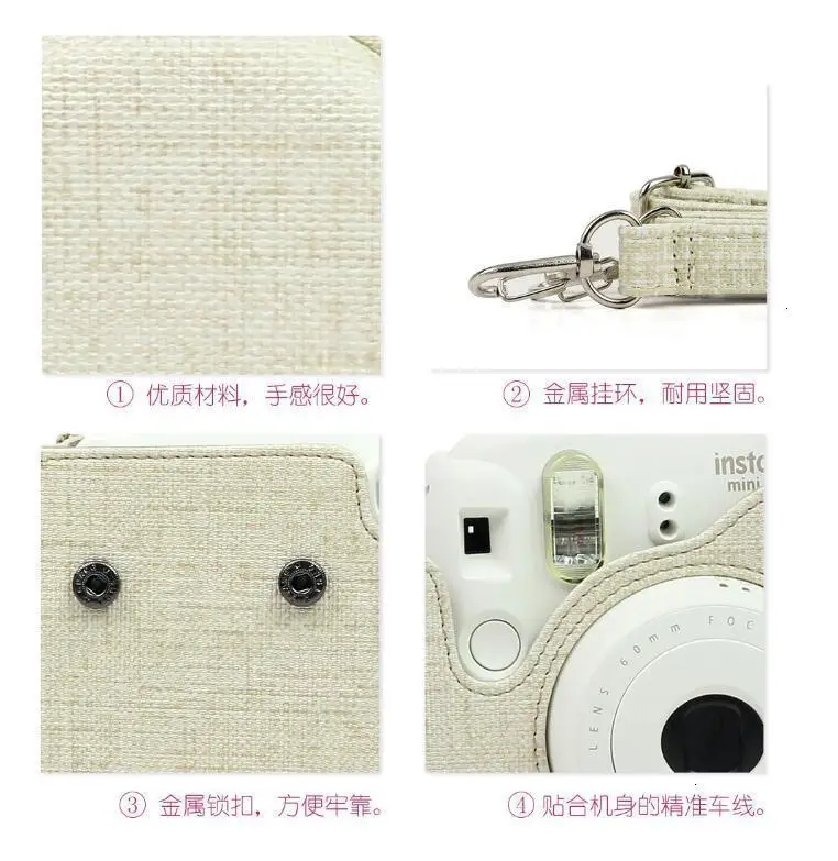 Fujifilm Instax mini чехол для камеры pu кожаный чехол с плечевым ремнем для Instax Mini 9 Mini 8 Mini 8+ мгновенная камера