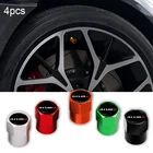 4 шт. алюминиевая Шестигранная крышка клапана шины Автомобильная Пылезащитная Крышка для Nismo Nissan Qashqai J10 X Trail T32 Tiida Juke Primera Note